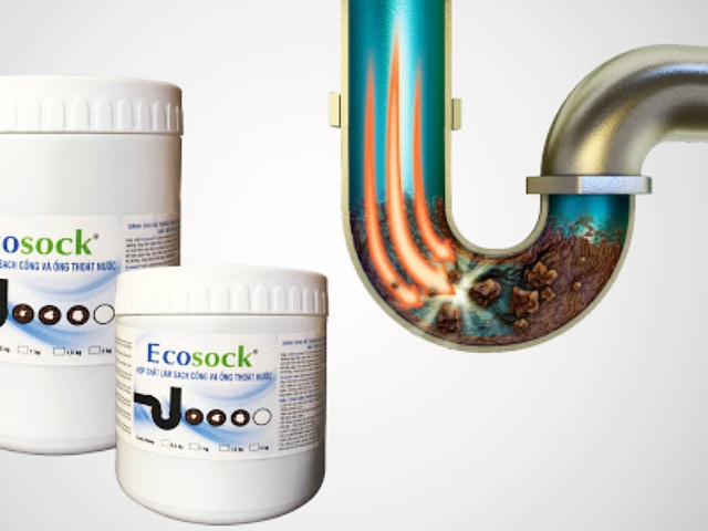 Sử dụng bột thông cống để thông cống hiệu quả