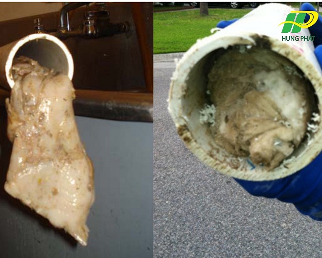 T&igrave;nh trạng nghẽn đường ống tho&aacute;t nước