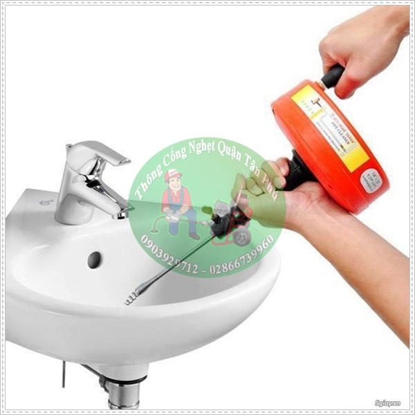 Th&ocirc;ng nghẹt bồn rửa ch&eacute;n gi&aacute; rẻ.
